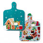 Mini Christmas Kitchen Heatproof Chopping Board, thumbnail 6 of 10