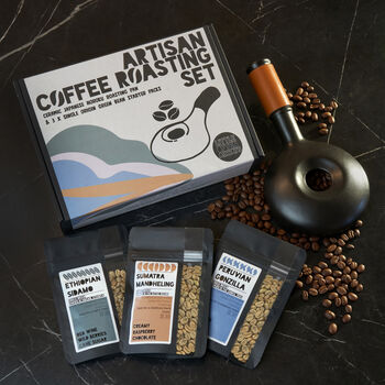 Artisan Coffee Roasting Pan Gift Set, 7 of 7