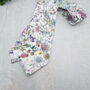 Wild Flower Neck Tie Spring Tie Adults And Childs, thumbnail 2 of 6