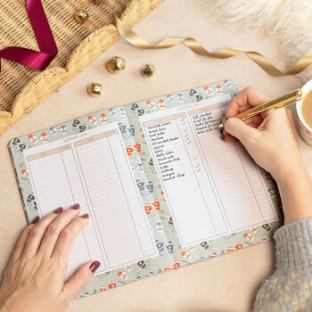 Christmas Planner, Festive Organiser And Record Book, 12 of 12