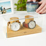Personalised Watch Display Case – Solid Oak And Acrylic, thumbnail 4 of 9