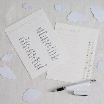 Guess Who: Mummy Or Daddy? Baby Shower Game Activity X 10 Cards, 2 of 5