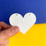 Grow Love, Not War Plantable Hearts For Ukraine, thumbnail 1 of 9