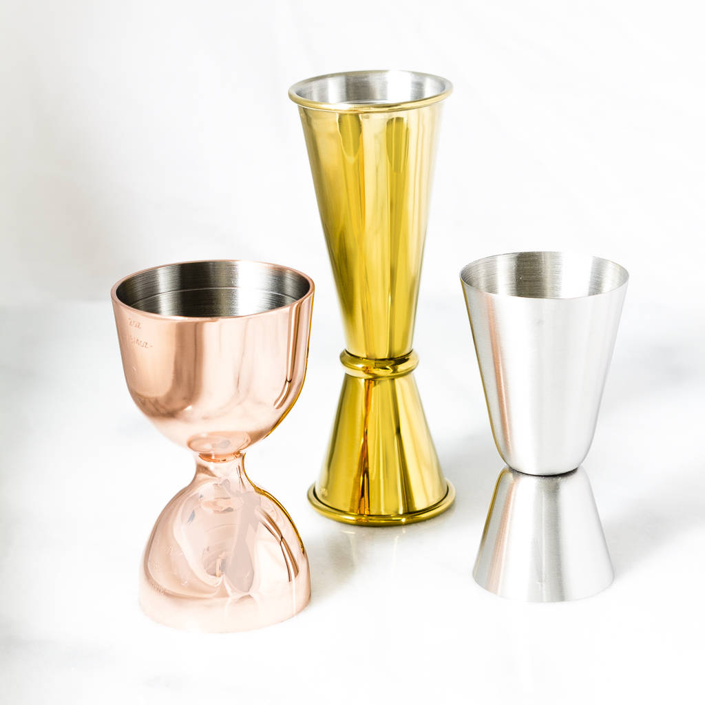 Whitaker Double Jigger Cocktail Measure Set By Atticus