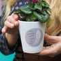 Feather Plant Pot / Sympathy Gift, thumbnail 1 of 4