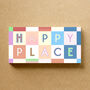 Happy Place Sign Personalised Print Gift, thumbnail 3 of 10