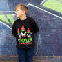 Chillin' With My Gnomies Boys' Halloween Costume Jumper, thumbnail 4 of 6