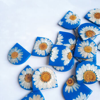 Daisy | Polymer Clay Statement Earrings, 6 of 8