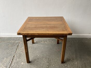 1930’s Vintage Oak Draw Leaf Dining Table, 8 of 11