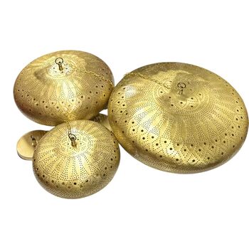 Moroccan Sphere Shape Traditional Ceiling Lamp, 3 of 12