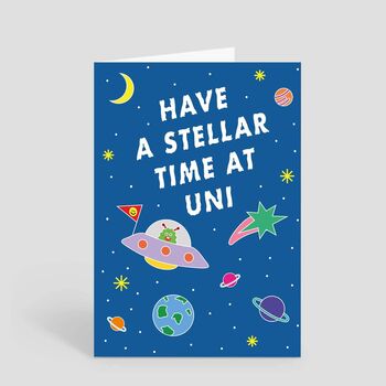 Good Luck Off To University Stellar Time At Uni Card, 2 of 2