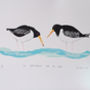 The Oystercatcher And The Clam Handprinted Screenprint, thumbnail 3 of 3