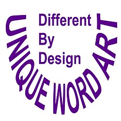 Logo for Unique Word Art