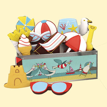 Beside The Seaside Luxe Biscuit Tin, 2 of 4