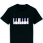Piano Keys T Shirt, thumbnail 1 of 10