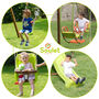Colza Wooden Swing Set With Slide, thumbnail 7 of 11
