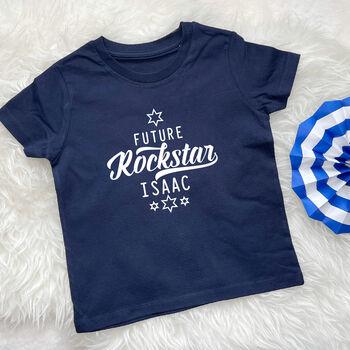 Future Rockstar Personalised T Shirt With Stars, 4 of 5