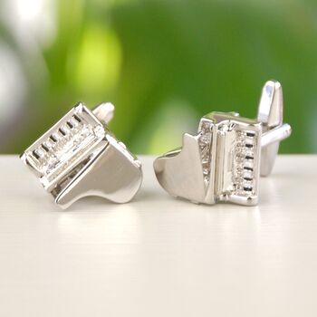 Personalised Grand Piano Cufflinks, 2 of 7