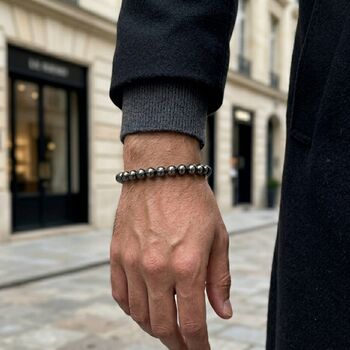 Hematite Bead Bracelet, 5 of 8