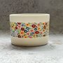 Floral Band Hand Painted Porcelain Tealight Holder, thumbnail 1 of 3