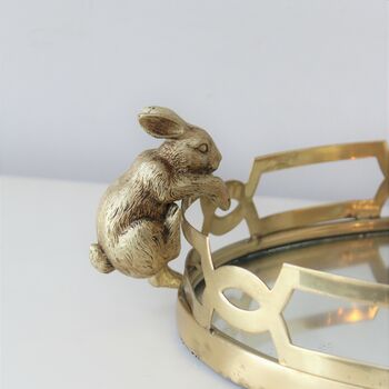 Silver Or Gold Rabbit Pot Hanger, 4 of 10