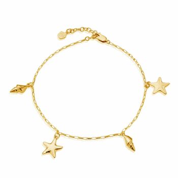Starfish And Shell Anklet, 3 of 6