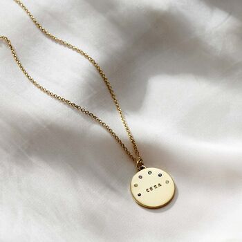 Personalised Rainbow Birthstone Name Necklace, 2 of 8