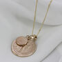 Personalised Golden Goddess Necklace In 9ct Solid Gold, thumbnail 2 of 5