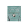 Coastal Living 'High Tides And Good Vibes' Wish Bracelet, thumbnail 2 of 4