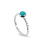 December Birthstone Ring With Turquoise, thumbnail 1 of 3