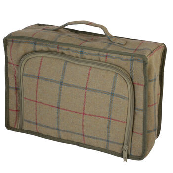 Personalised Country Tartan Picnic Cooler Bag, 2 of 5