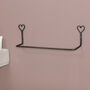 Vintage Style Wall Towel Holder, thumbnail 3 of 6
