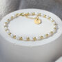 Personalised Freshwater Pearl Necklace And Bracelet Set, thumbnail 4 of 10