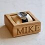 Personalised Wooden Watch Storage Tray, thumbnail 3 of 7
