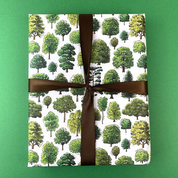 Trees Of Britain Wrapping Paper Set, 6 of 10