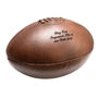 Personalised Vintage Full Cowhide Leather Rugby Ball, thumbnail 4 of 7