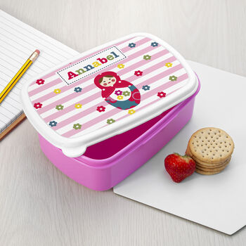 Personalised Girl's Lunch Box, 7 of 12