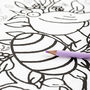 Colour In Giant Poster Tablecloth Easter *Special Print, thumbnail 2 of 5