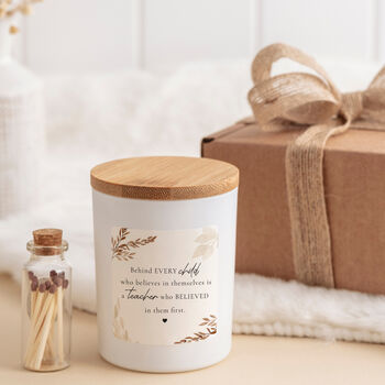 Teacher Appreciation Thank You Candle, 3 of 10