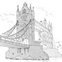 London's Tower Bridge Fine Art Print, thumbnail 2 of 3