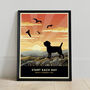 Limited Edition Border Terrier Print: Dog Lovers Gift, thumbnail 5 of 7