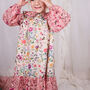 Liberty London Girls Tiered Floral Occassion Dress, thumbnail 1 of 7