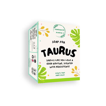 Taurus Birthday Gift Funny Soap For Taurus Zodiac Gift, 3 of 6