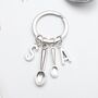 Big Spoon Little Spoon Keyring, thumbnail 1 of 10