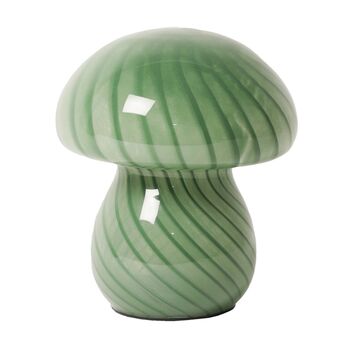 Mushy Lamp In Green And White, 2 of 8