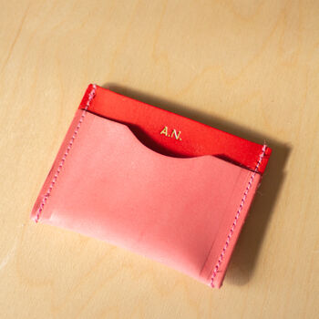 Colour Block Leather Card Wallet, 3 of 11