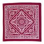 Wine Western Cotton Bandana, thumbnail 3 of 5
