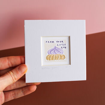 Iced Gem Mini Art Print, 4 of 8