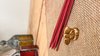 Mini Brass Ganesha Incense Stick Holder, 8 of 10