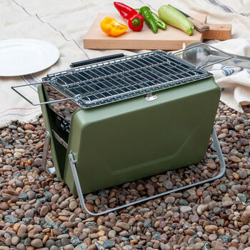 Portable BBQ For Camping Small Barbecue Gift For Dad, 4 of 9